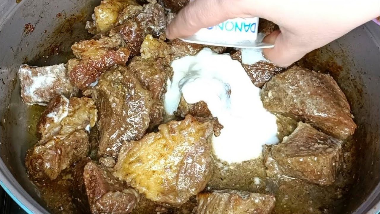 ولا تسلقيها ولا تشويها ‼️اعمليها مدخنه على البوتجاز والله صينية اللحمه دى مش هتنسي طعمها #طبخ