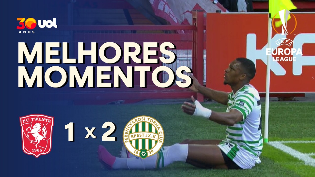 TWENTE 1 X 2 FERENCV&Aacute;ROS | UEFA EUROPA LEAGUE |MELHORES MOMENTOS