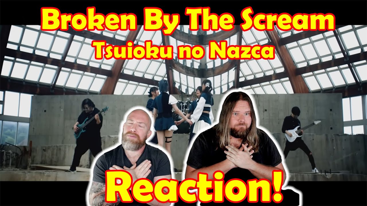 Реакция музыкантов на песню Broken By The Scream - Nasca of Memories (официальный видеоклип)