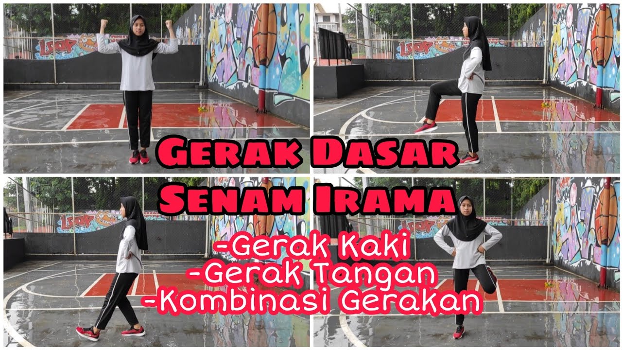 AKTIVITAS GERAK BERIRAMA // GERAK DASAR SENAM IRAMA // SENAM RITMIK