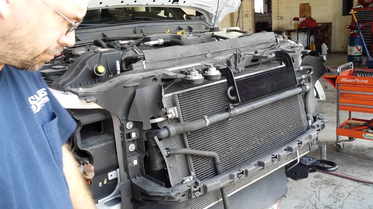 6.7 powerstroke primary radiator replacement
