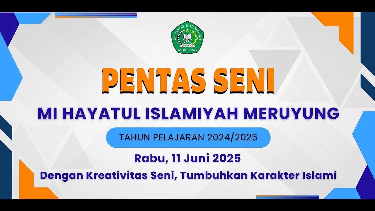 Pentas Seni Mi Hayatul Islamiyah Meruyung 2025