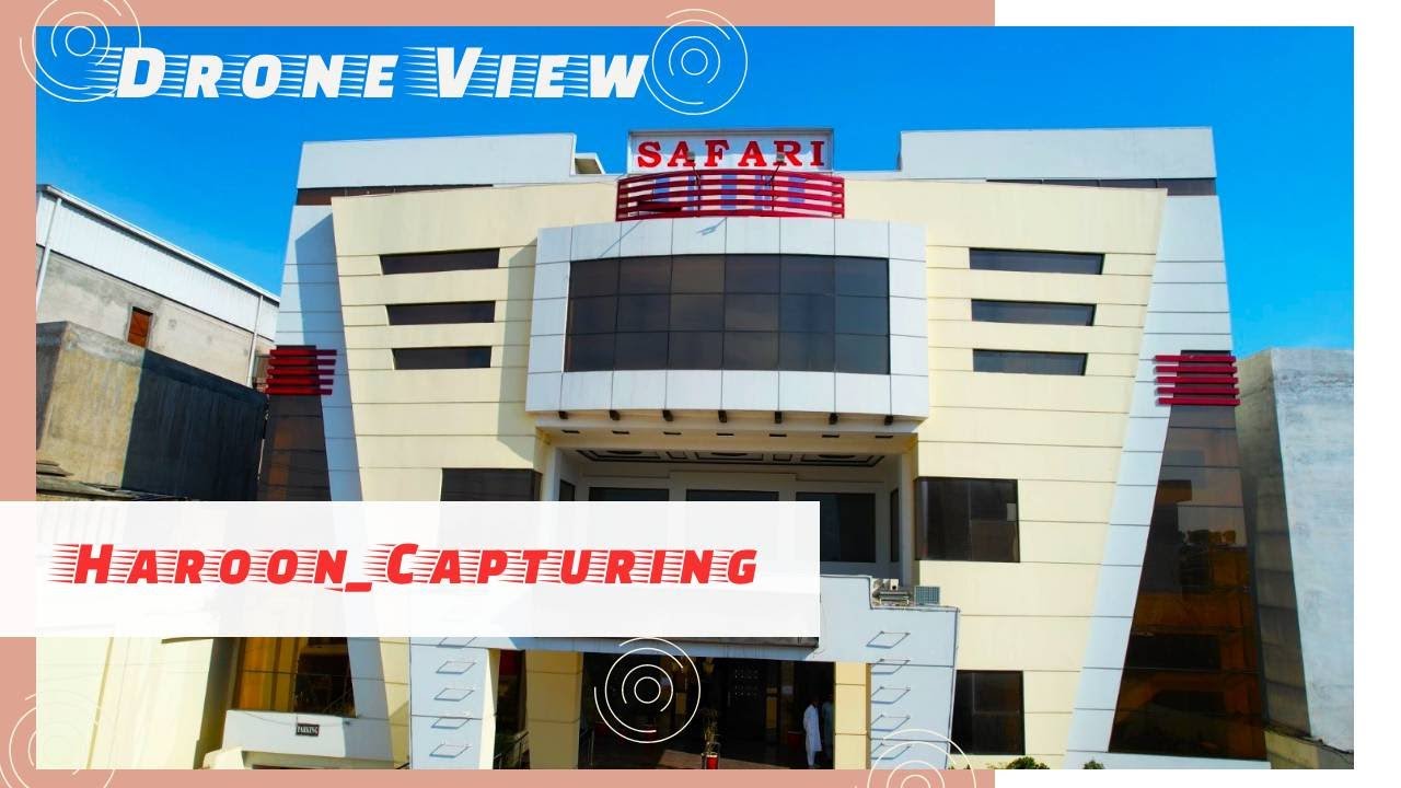 Safari Marriage Hall Sialkot - Drone Videography - Haroon Capturing