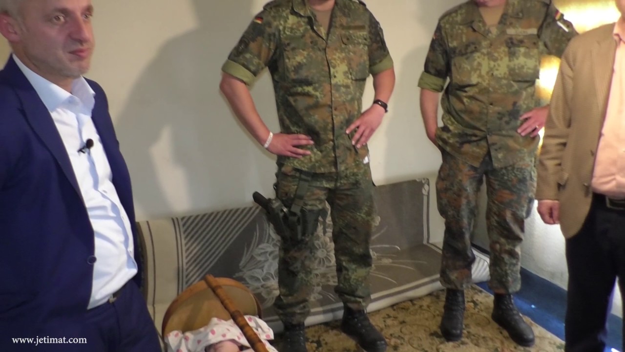 JETIMAT E BALLKANIT - Me ne Kfori Gjerman  Aksion i madh humanitar  Ndihmohen 30 familje nevojtare