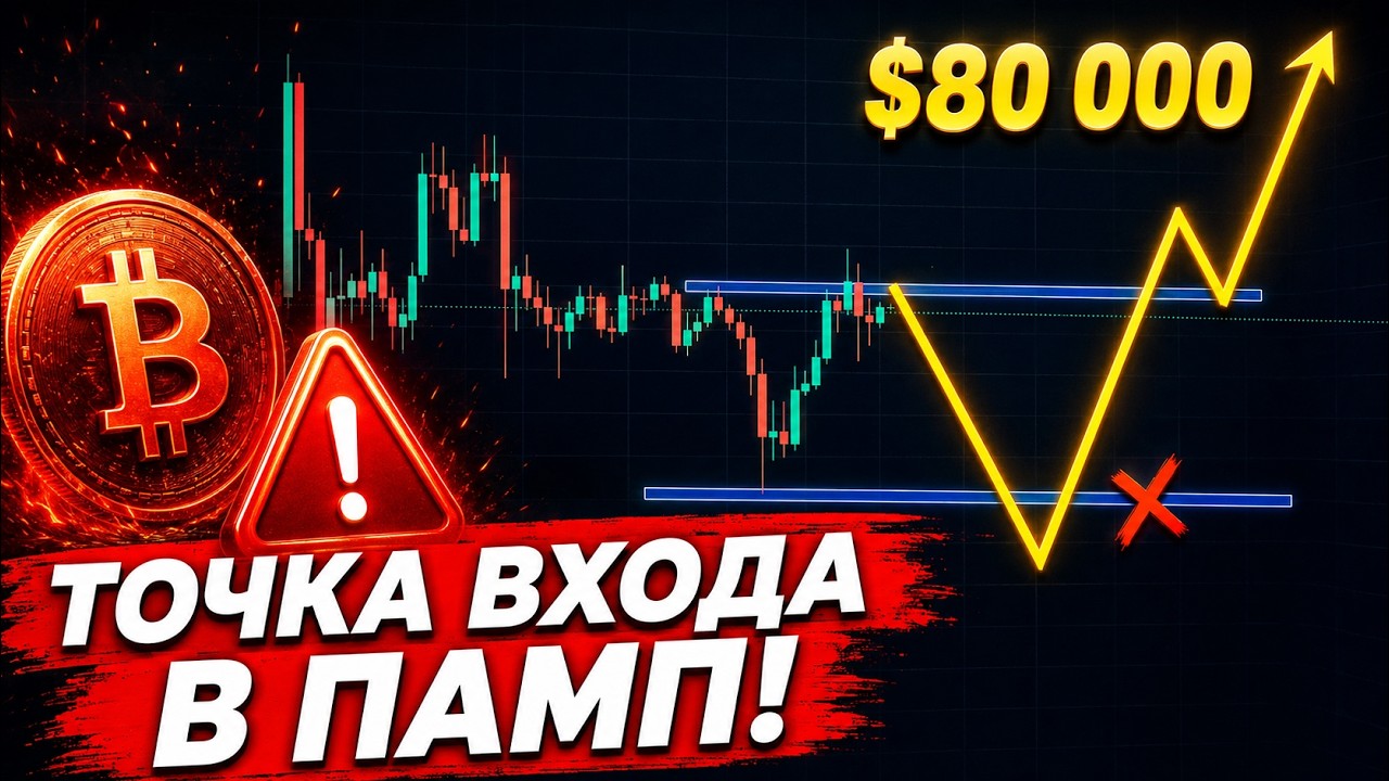 ❗️БИТКОИН &ndash; ЖДЕМ НОВЫЕ ЛОНГИ УЖЕ ЗАВТРА!