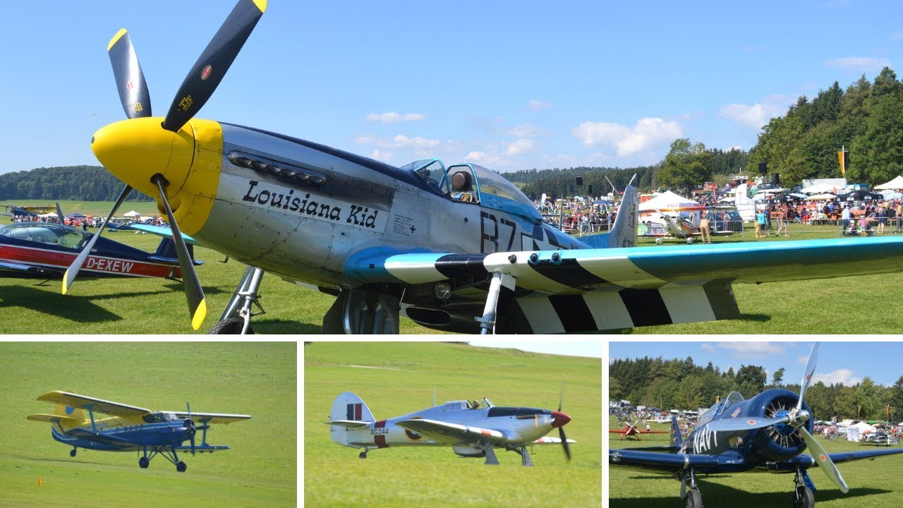 Warbirds at its best II - Flugplatzfest Albstadt Degerfeld 2019