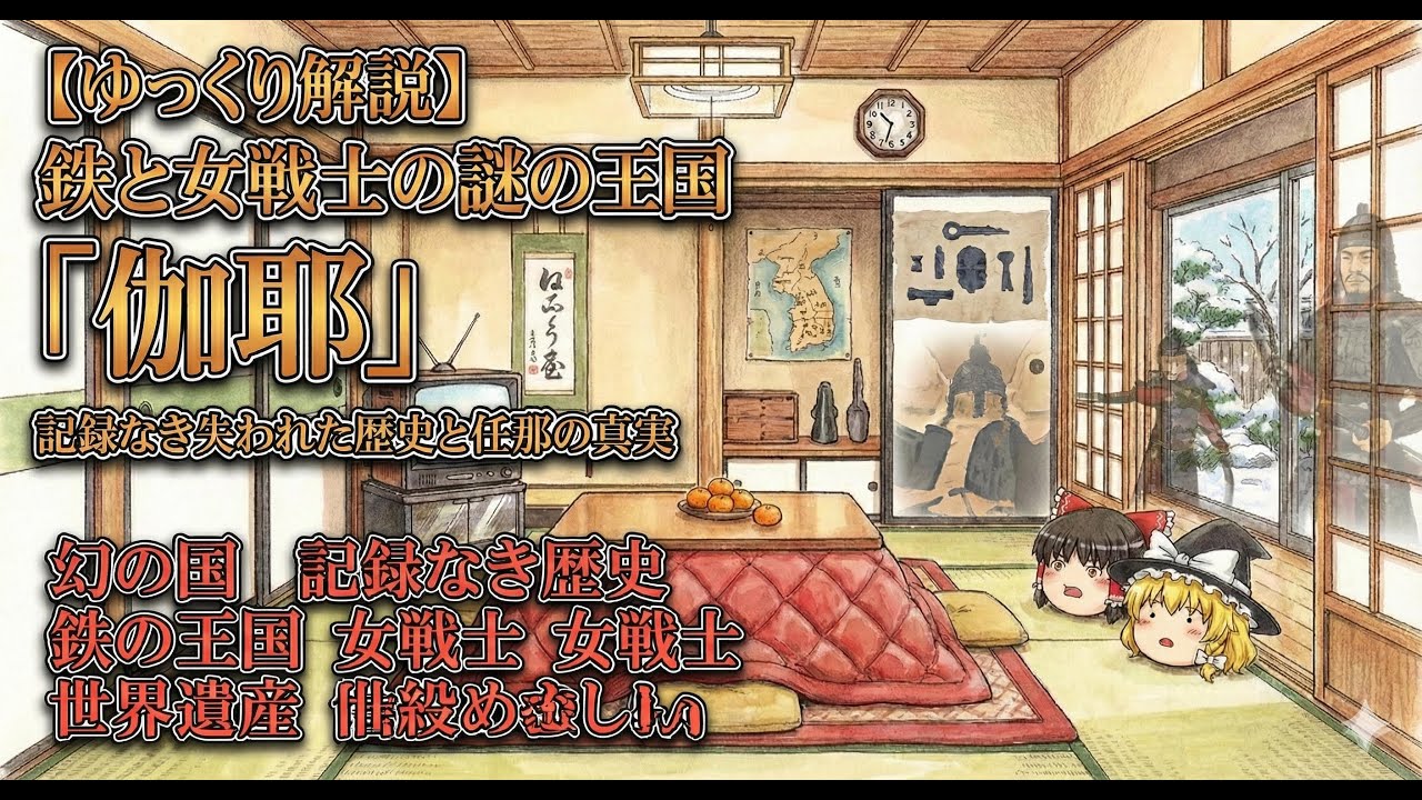 【ゆっくり解説】鉄と女戦士の謎の王国「伽耶」：記録なき失われた歴史と任那の真実