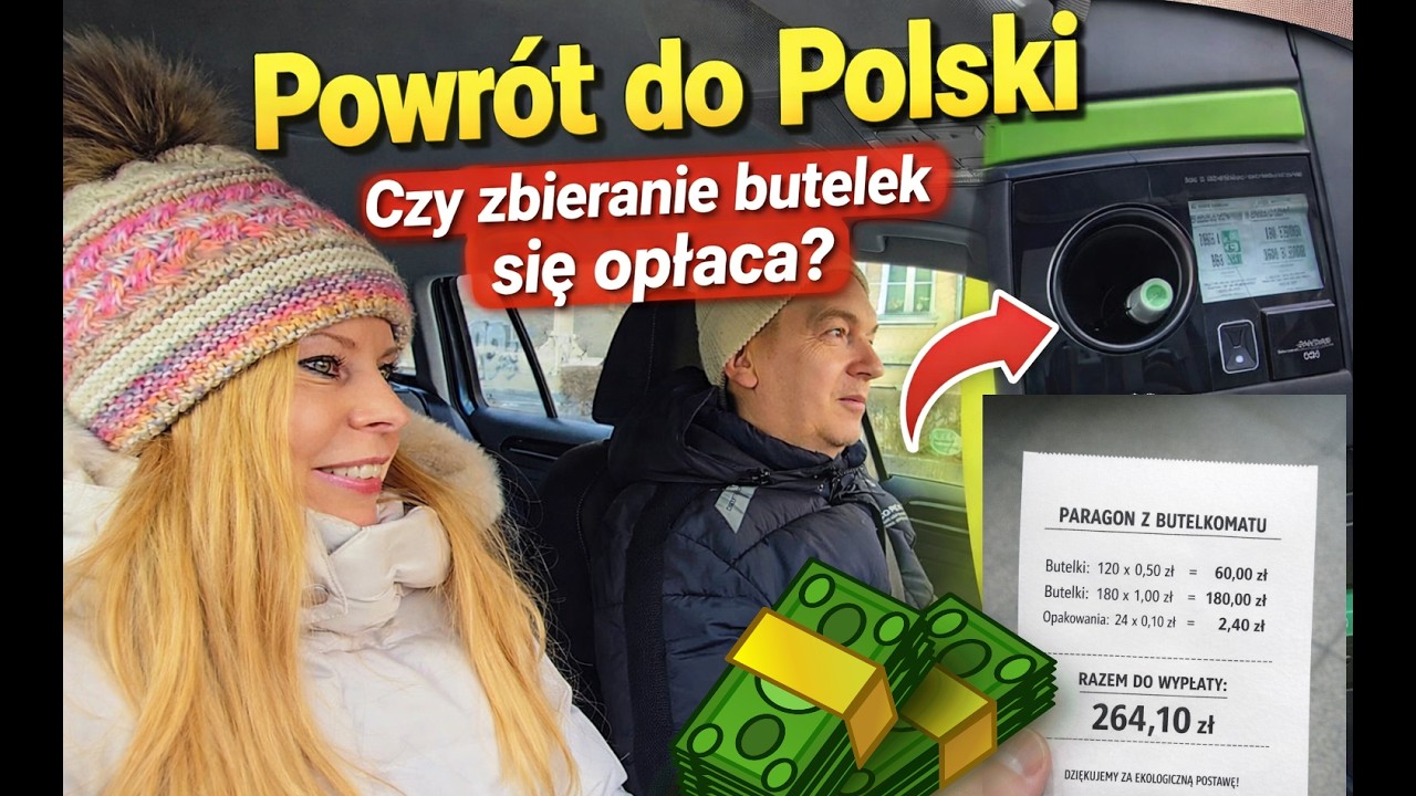 Powrót do Polski: Ile można zarobić na butelkach?🇵🇱