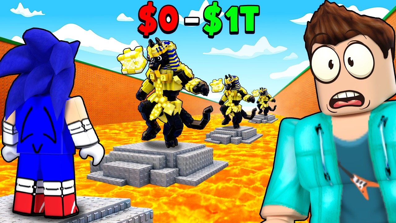 RESCUE BRAINROTS FROM BURNING LAVA FLOOR IN ROBLOX !!