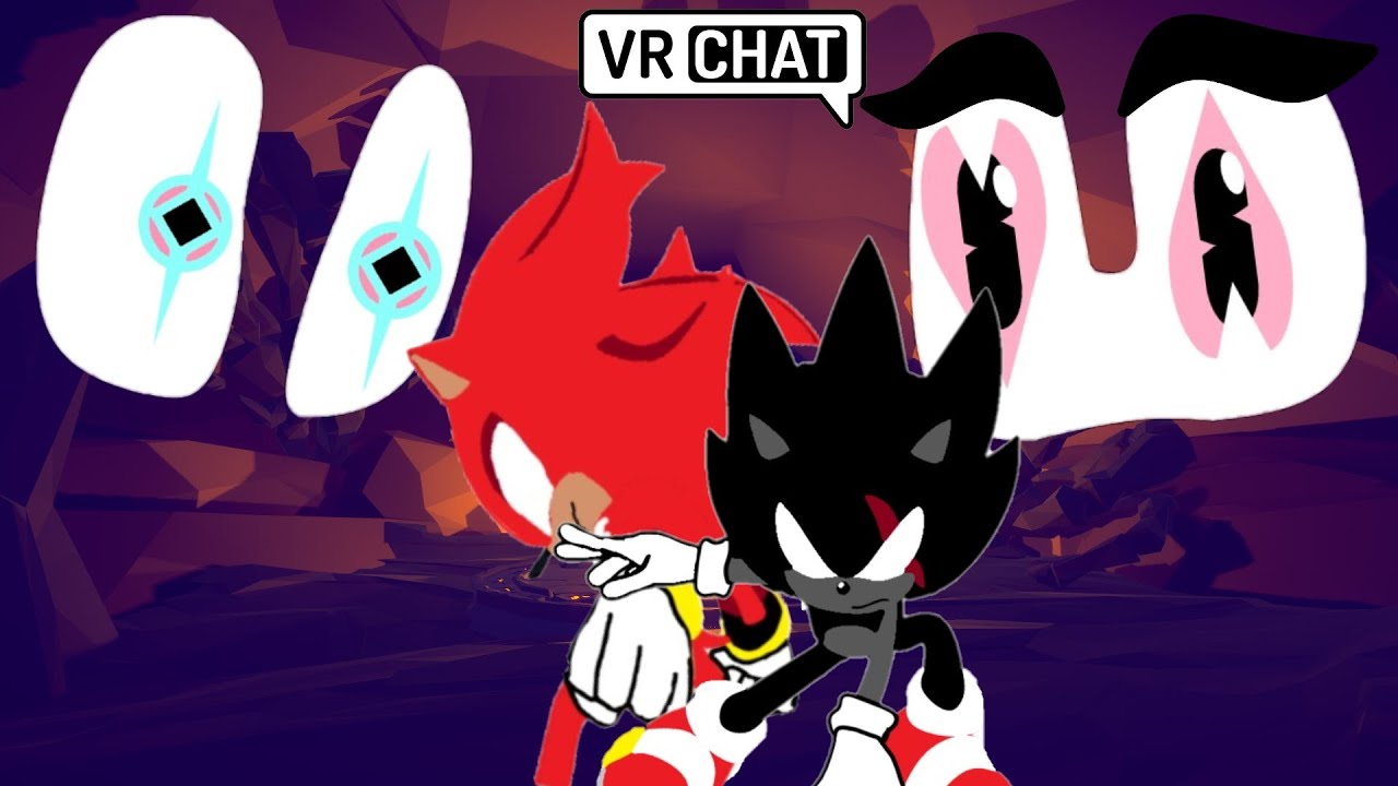 Dark Sonic and Chaos Shadow Crazy Encounter