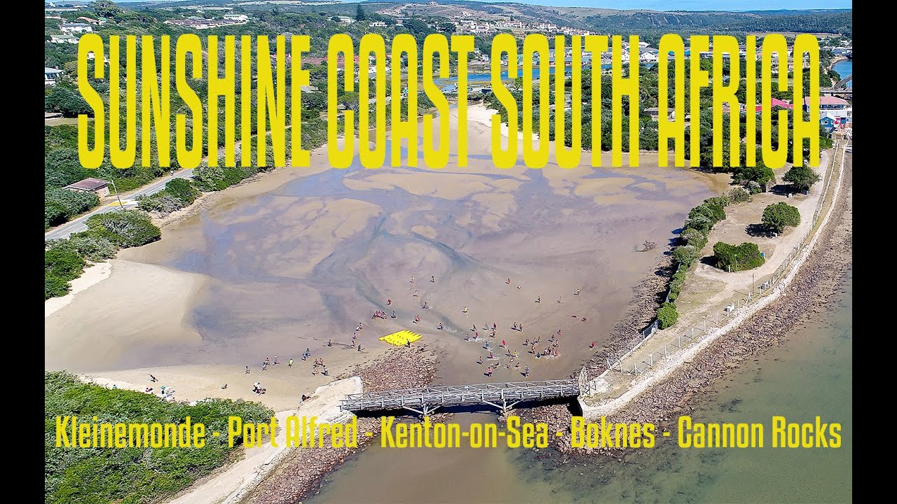 Sunshine Coast of South Africa Collection of aerial videos