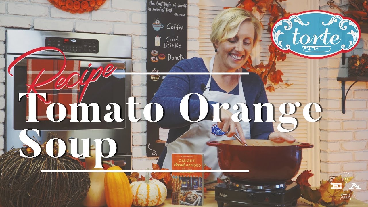 Delicious Tomato Orange Soup Recipe 🍅🍊 Torte Test Kitchen
