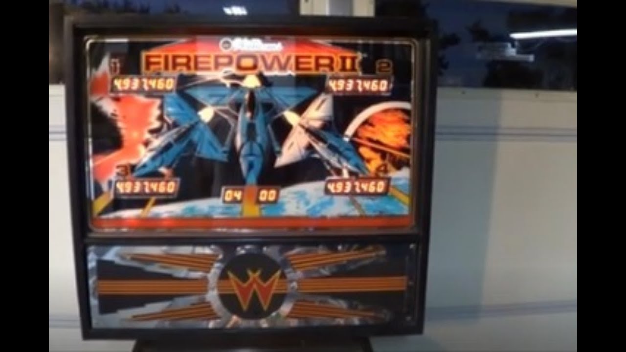 FIREPOWER 2 PINBALL MACHINE - BY WILLIAMS 1983