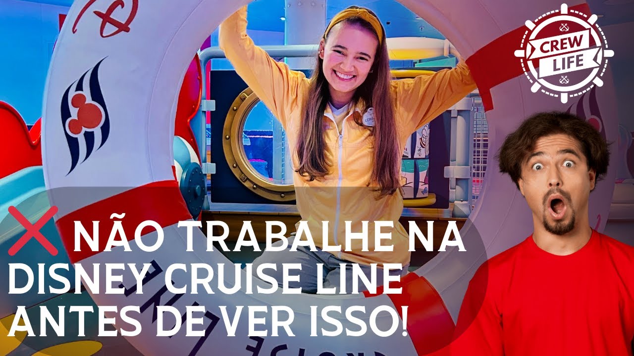 10 Motivos Para Trabalhar na Disney Cruise Line em 2025! | LIVE Urgente com Lorrayne Emanuelle 🚢✨