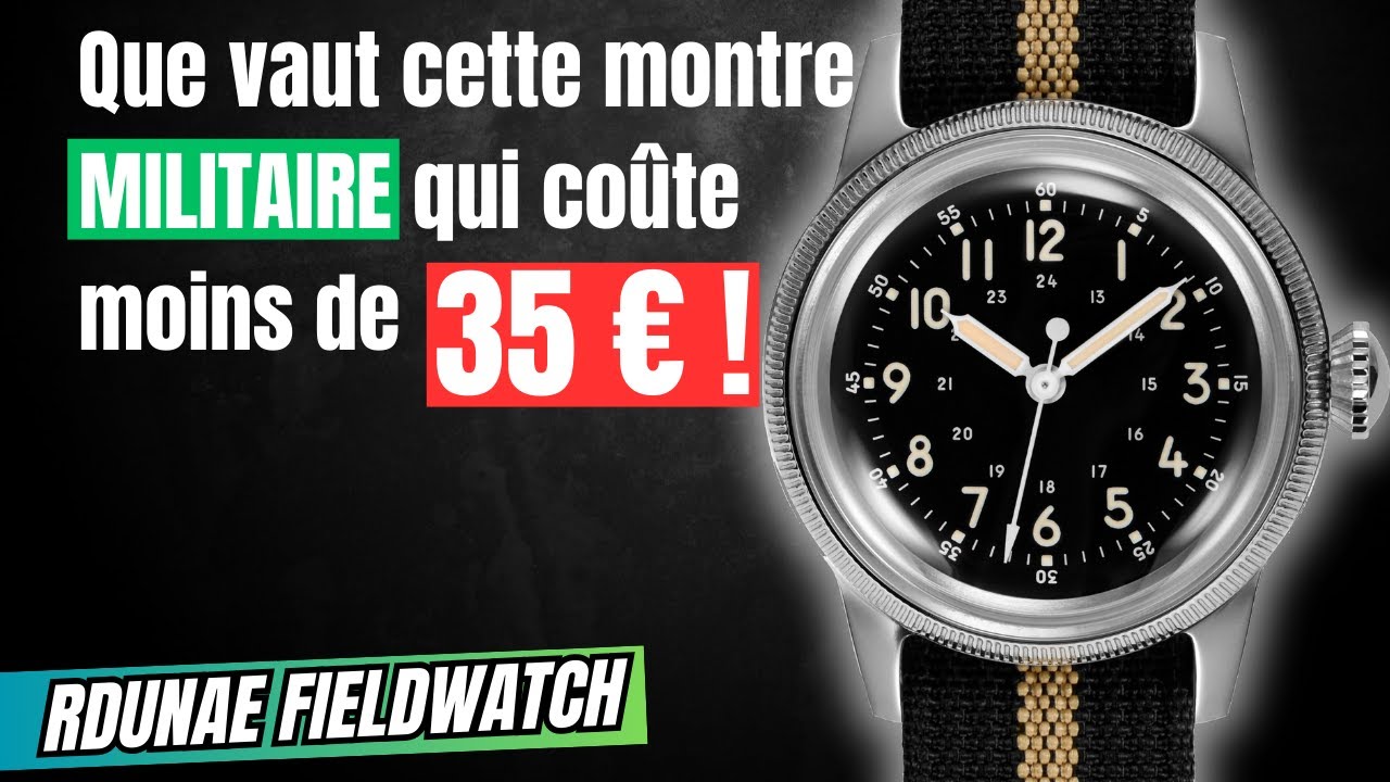 C'EST POSSIBLE ! Une montre militaire vintage à moins de 35 € !
