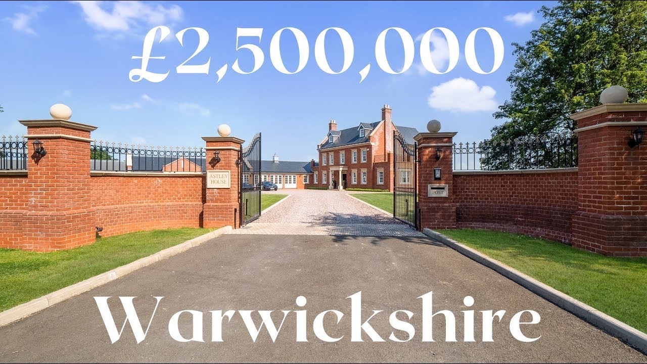 £2.5m. Damion Merry. Luxury Mansion Tour. Warwickshire