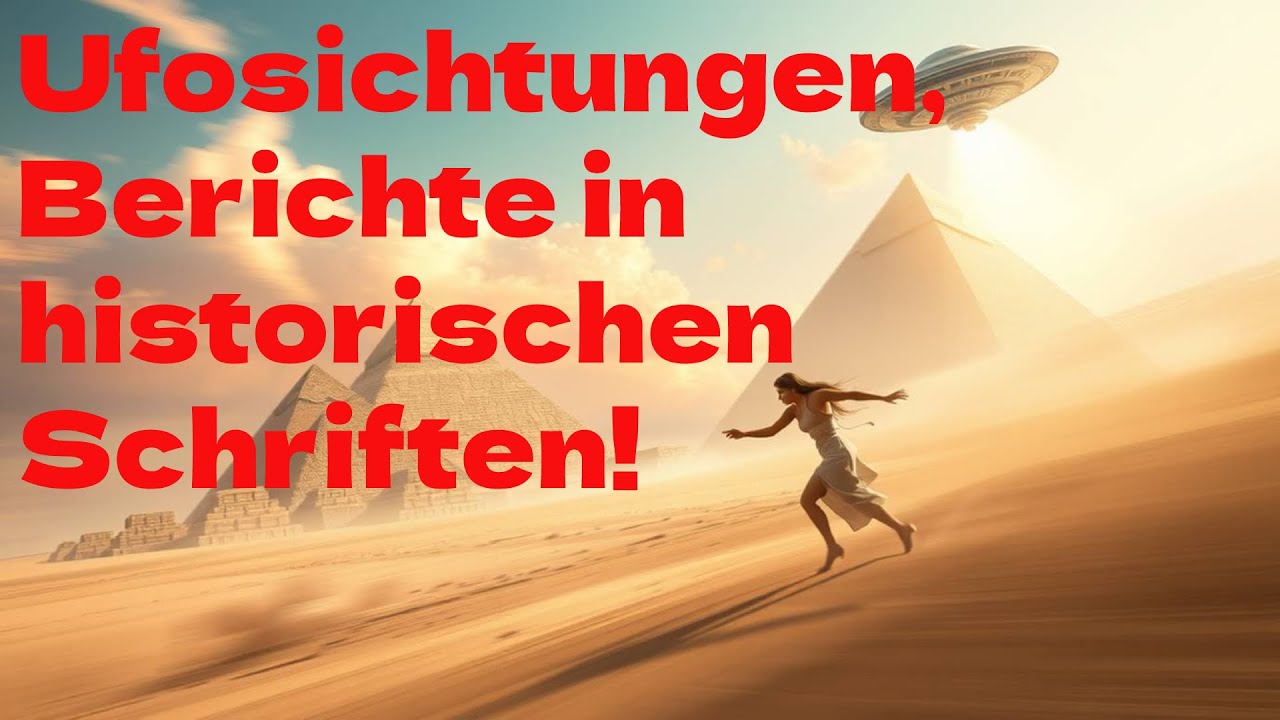 Ufosichtungen -  Berichte aus historischen Unterlagen