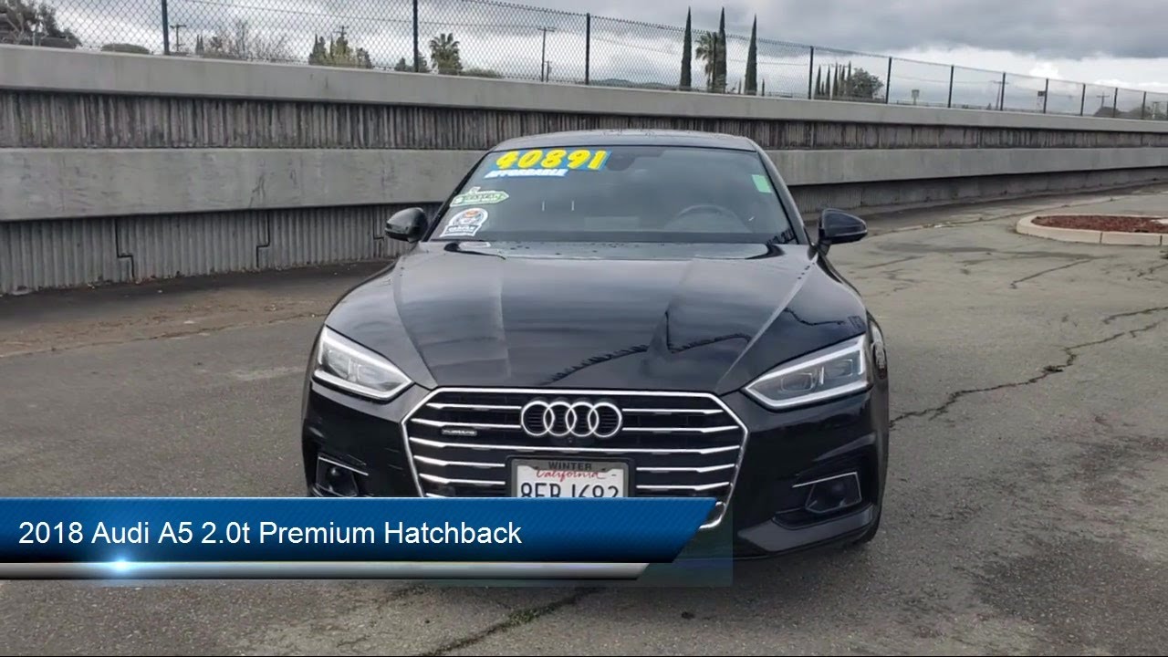 2018 Audi A5 2.0t Premium Hatchback Pittsburg  Concord  Walnut Creek  Vallejo  Fairfield