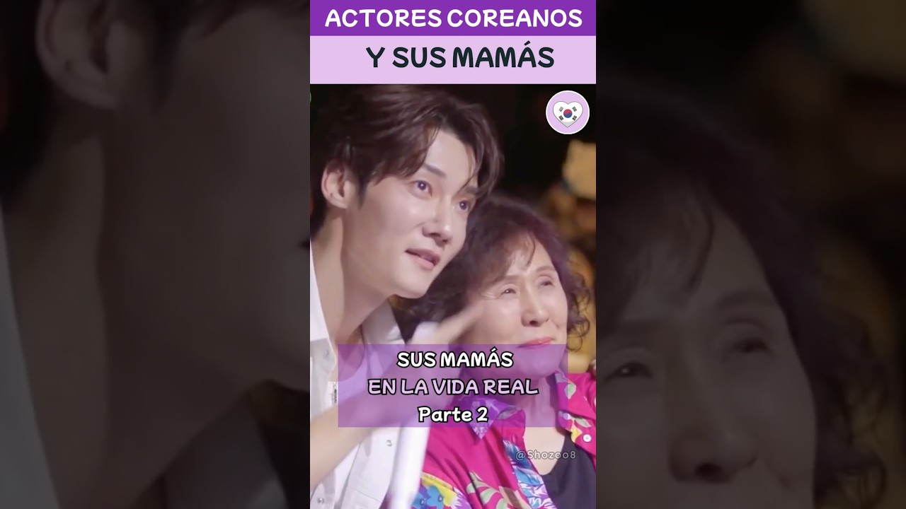 &iquest;Ya Las Conoc&iacute;as? Las Madres de Estos Actores Coreanos 😳 | Parte 2 #shorts #kdrama #korean #netflix