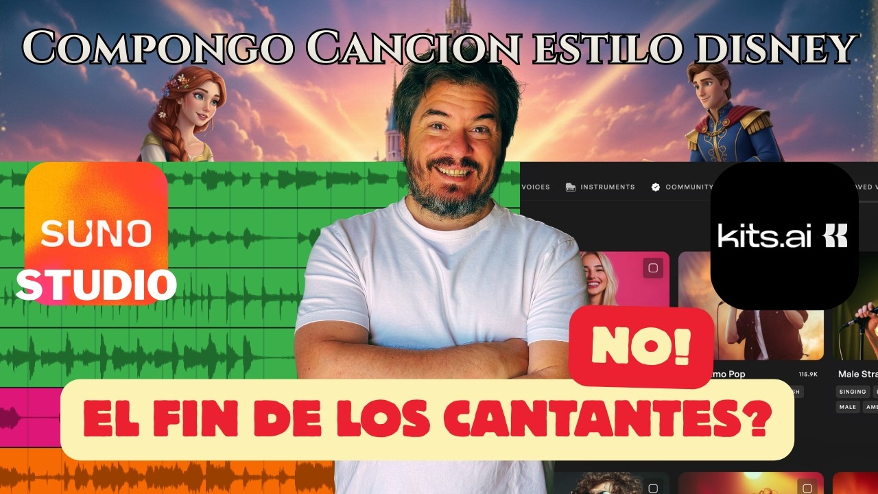 Compongo una Cancion estilo DISNEY (Suno, Logic Pro y Kits)