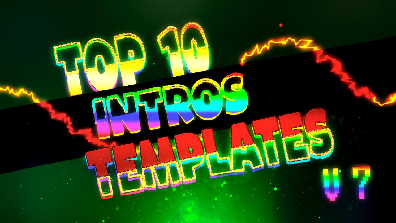 TOP 10 FREE Sync Intro Templates v7