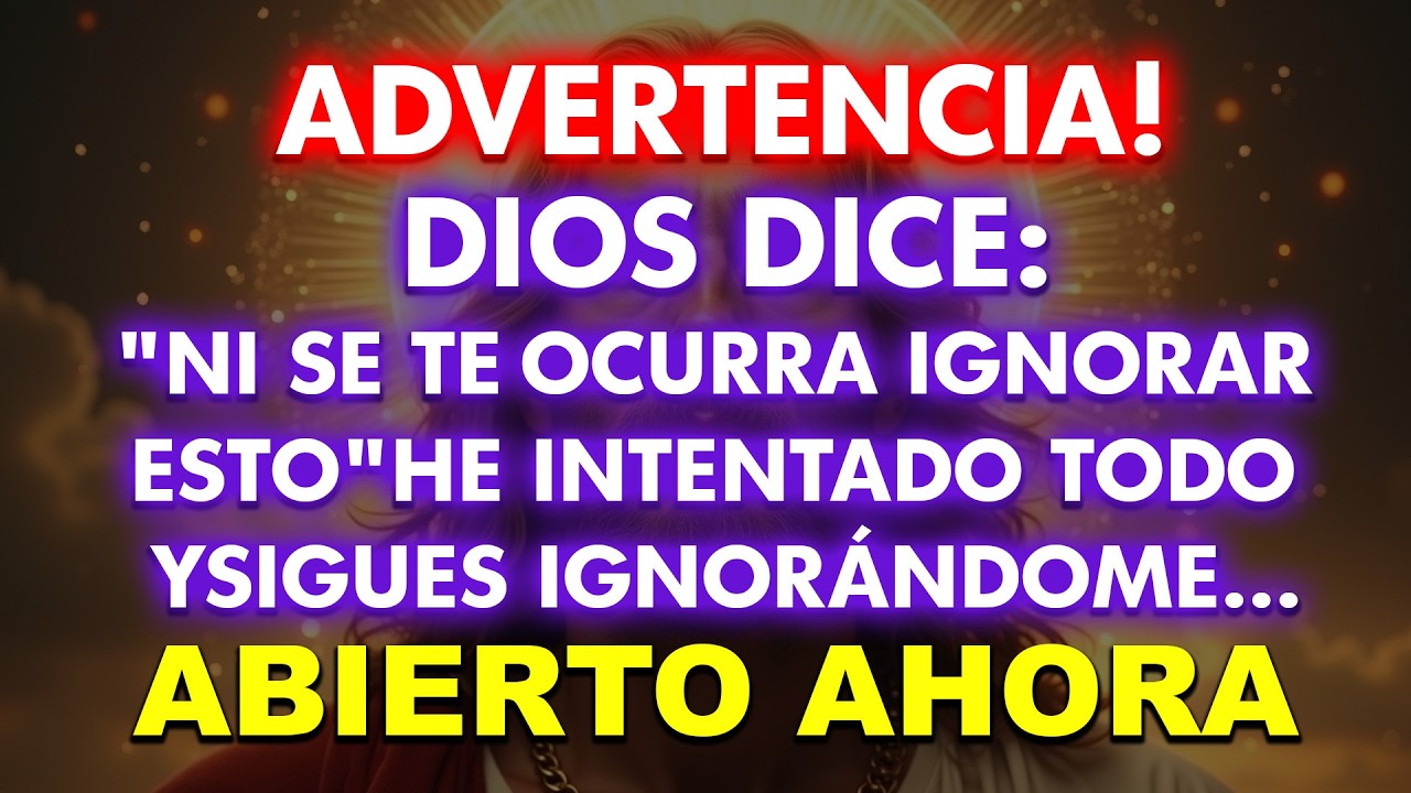 Dios dice: 