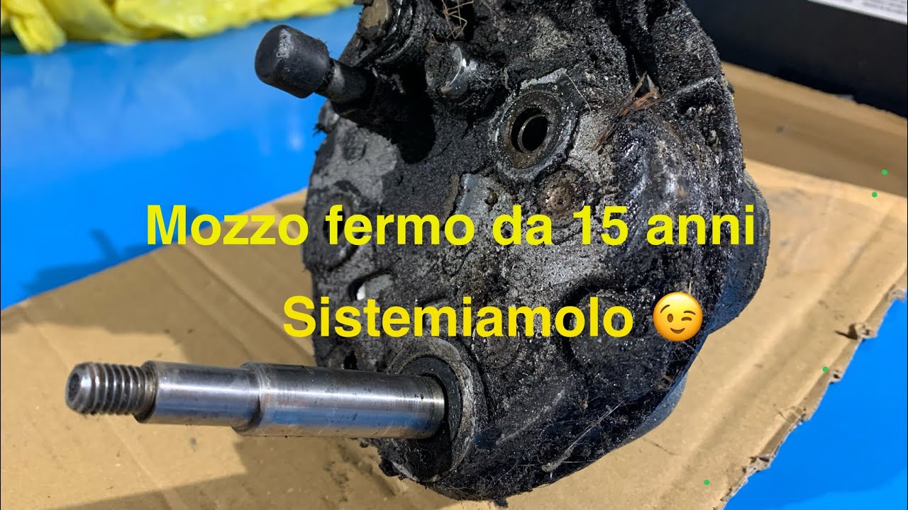 Piaggio si - revisione mozzo trasmissione