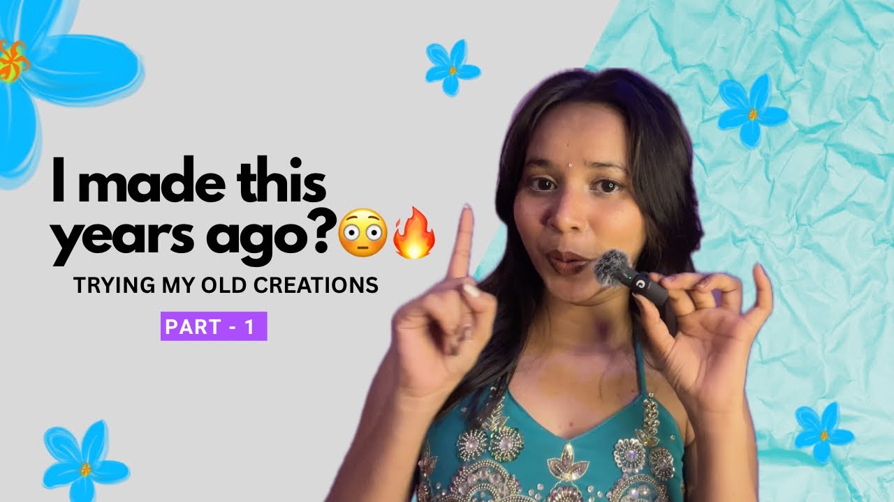  Trying My OLD Handmade Outfits… Do They Still Slay? 😭🔥 #vlog  #outfit #consistency #youtube 