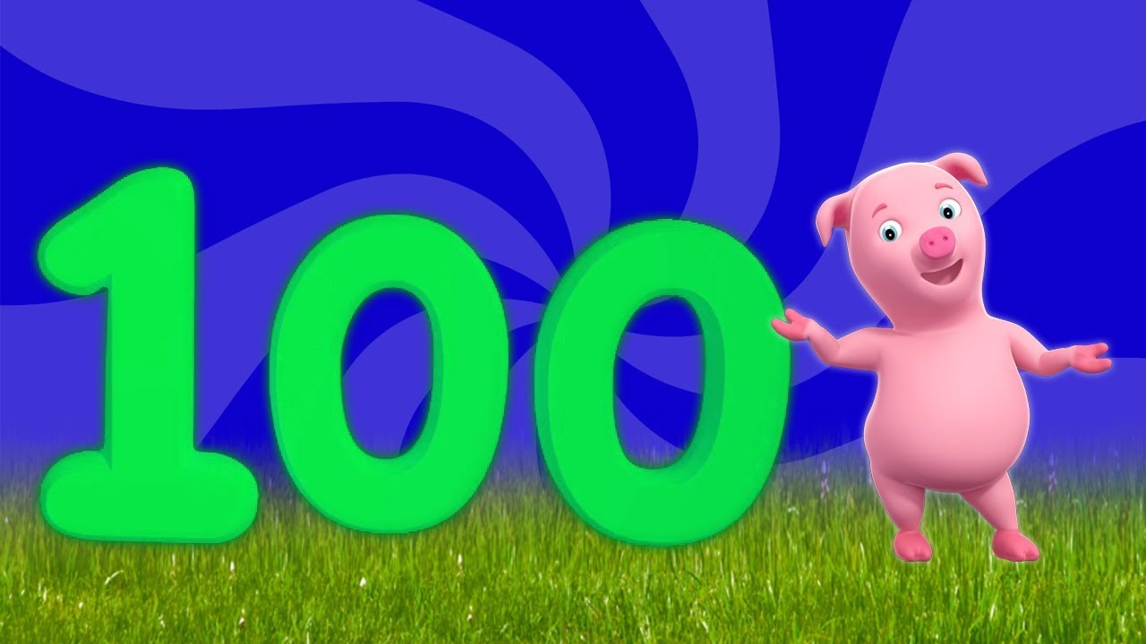 nummer sang | l&aelig;re nummer | pedagogisk sang | barn l&aelig;rer | Rhymes For Kids | Number Song 1 to 100