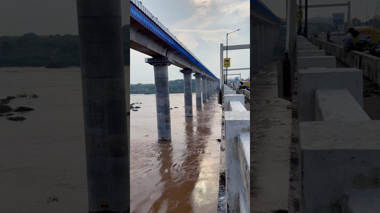 BREAKING: Severe Sabarmati River Flooding in Gujarat - August 2025 #sabarmatiriver#flood