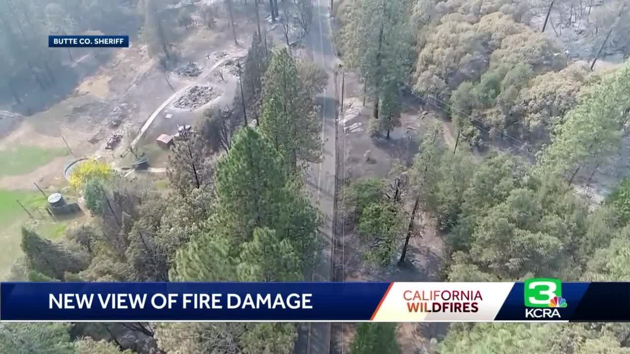 Butte County officials release new views of wildfire damage