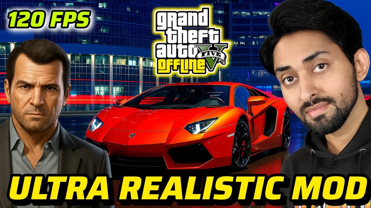DAY 1: GTA 5 Offline | NATURAL VISION EVOLVED STEP BY STEP | Hindi/Urdu | THE NOOB