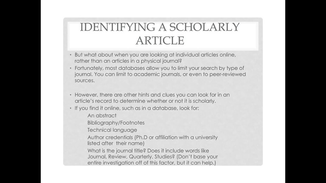 Identifying Types of Periodicals