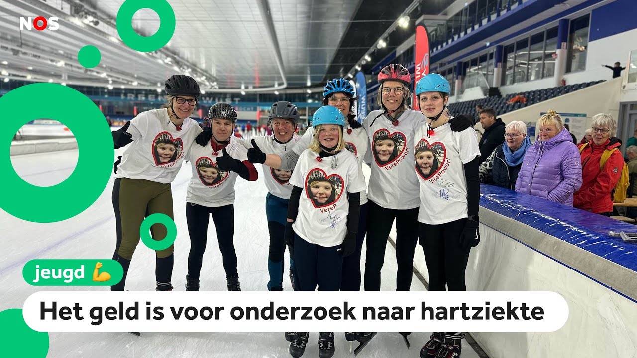 Kinderen schaatsen voor goed doel: 'Mooi om andere kinderen te helpen'