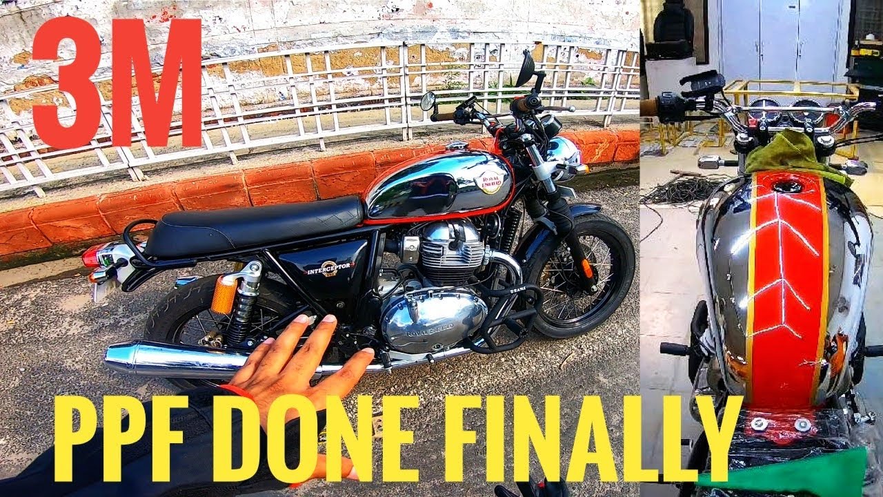 PPF DONE ON MY INTERCEPTOR 650 MARK 2 | COST | PROCEDURE | MUST WATCH | PPF V/S CERAMIC COATING |