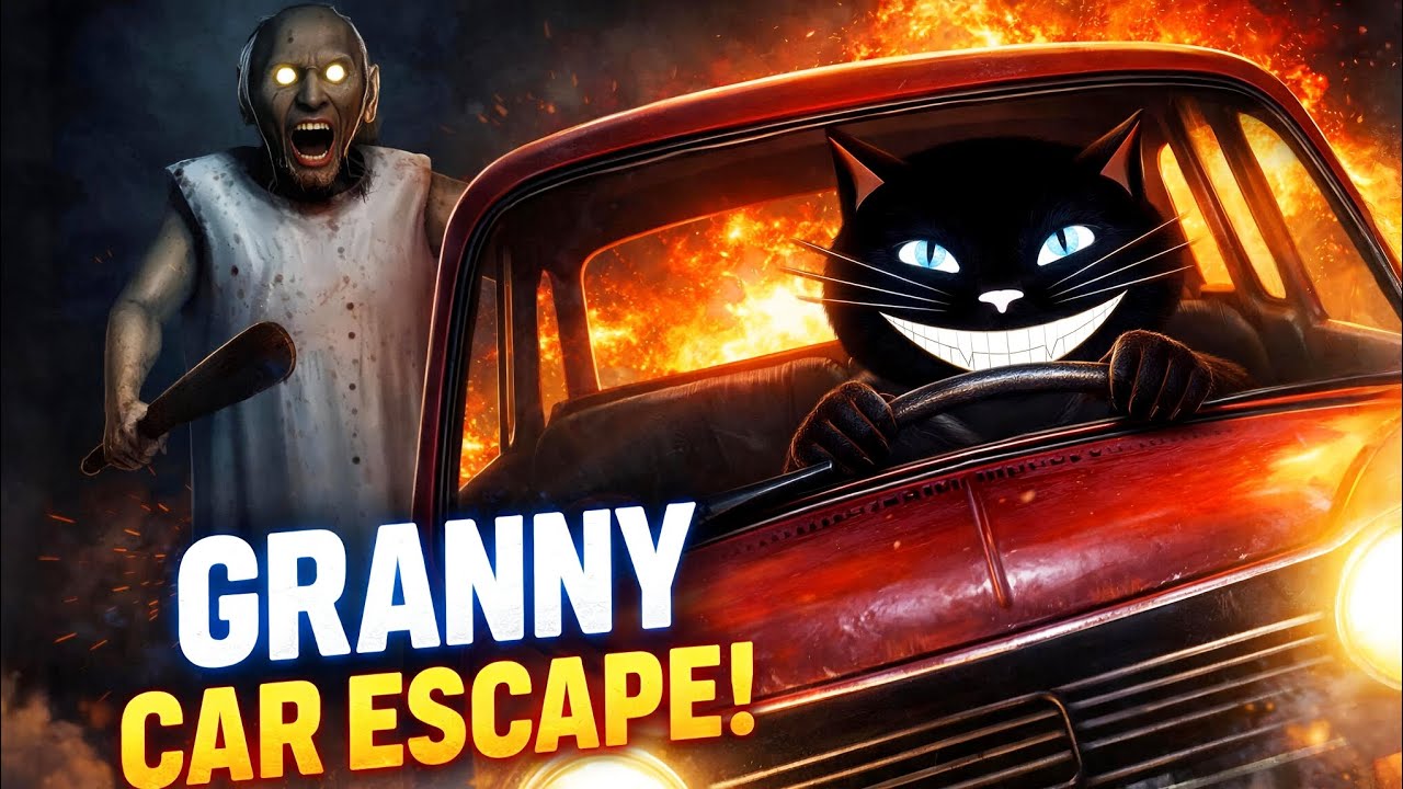 Granny ka ghar sa car escape | Granny | Julmi Ashiq |