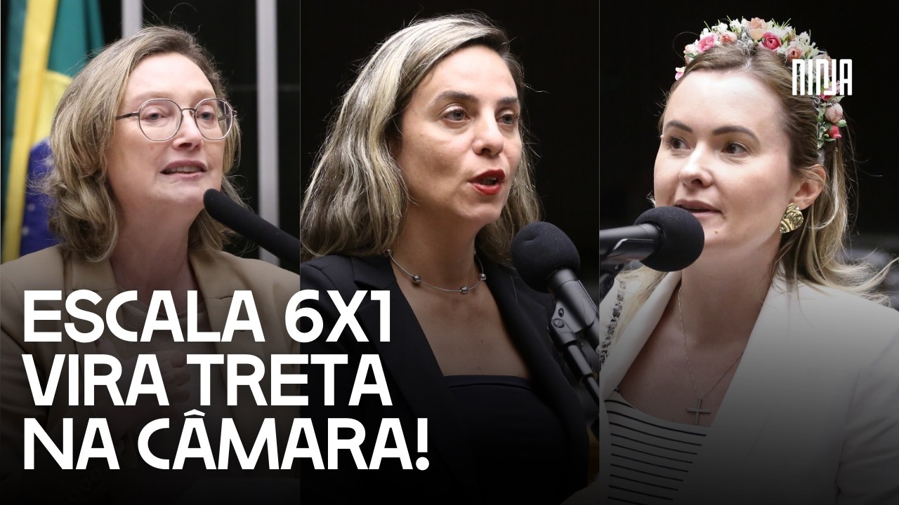 🔥Deputadas enfrentam a direita na Câmara pelo fim da escala 6x1 e cobram 