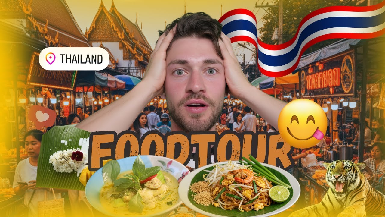Thailand Streetfood Tour 🇹🇭 🌴  | Die besten Gerichte in Koh Samui, Koh Phangan & Bangkok !