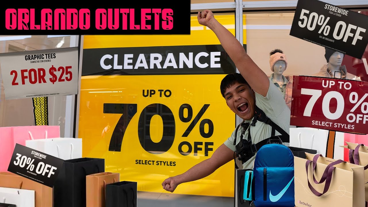 Outlets en Orlando vs. Miami: ¿Dónde están los mejores descuentos? 🛍️