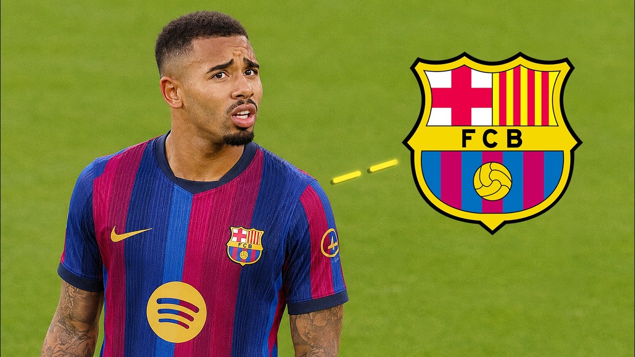Here's Why Barcelona Signed Gabriel Jesus 🇧🇷🔵🔴