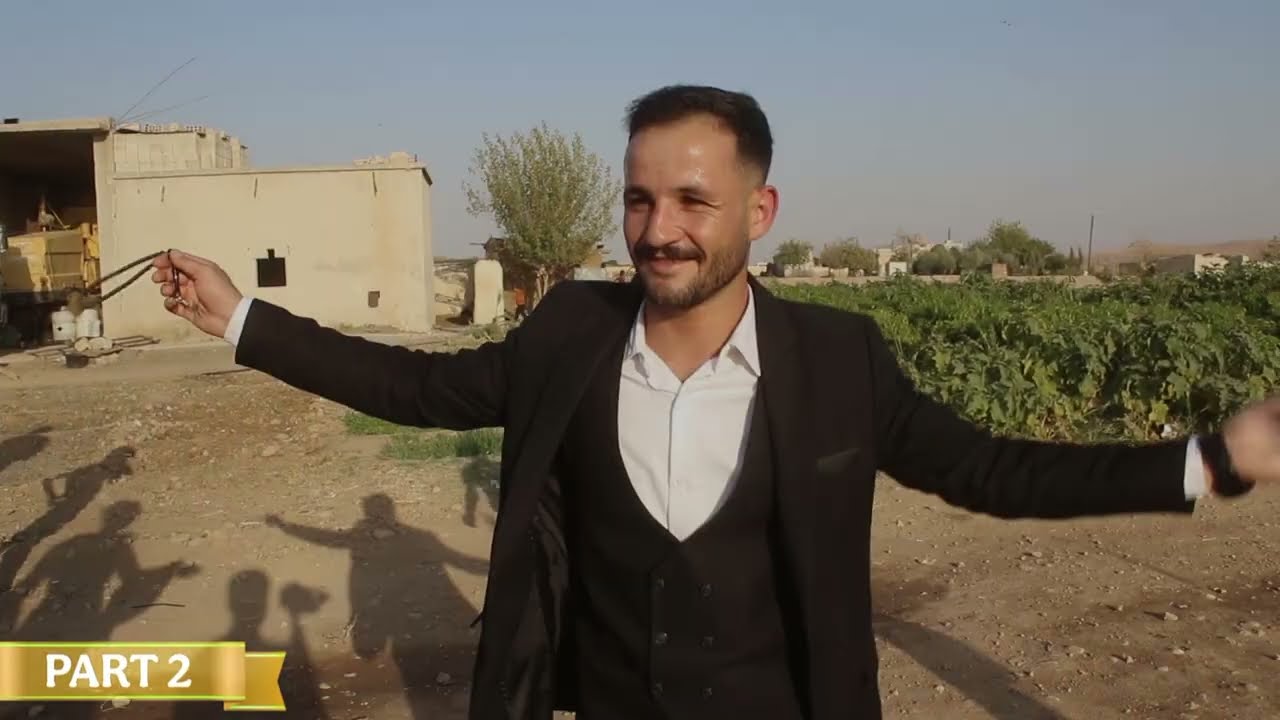 علي & شمسة  حفلات كوباني من اهالي قرية سني اقيم الحفل في قرية ستي (2) فيديو سردار 0996675973
