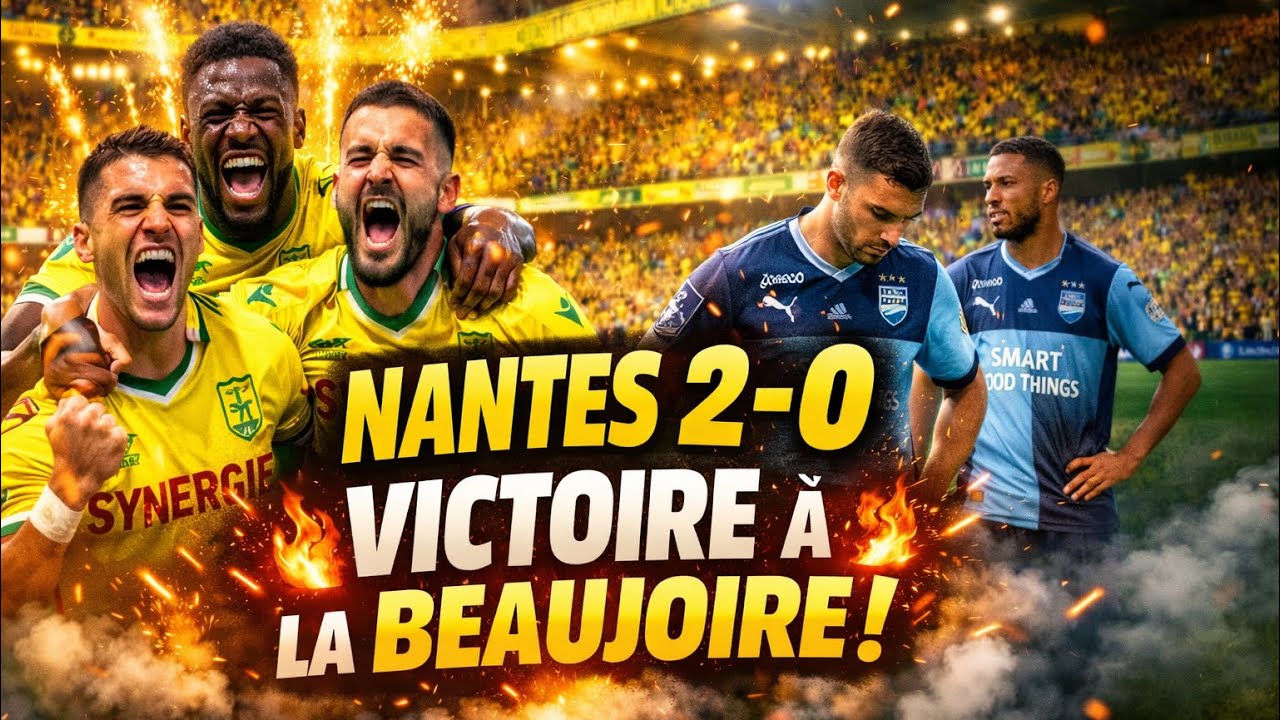 🎥 FC Nantes 🔰 – Quelle BELLE victoire contre Le Havre ! 💛💚 Match intense à la Beaujoire !