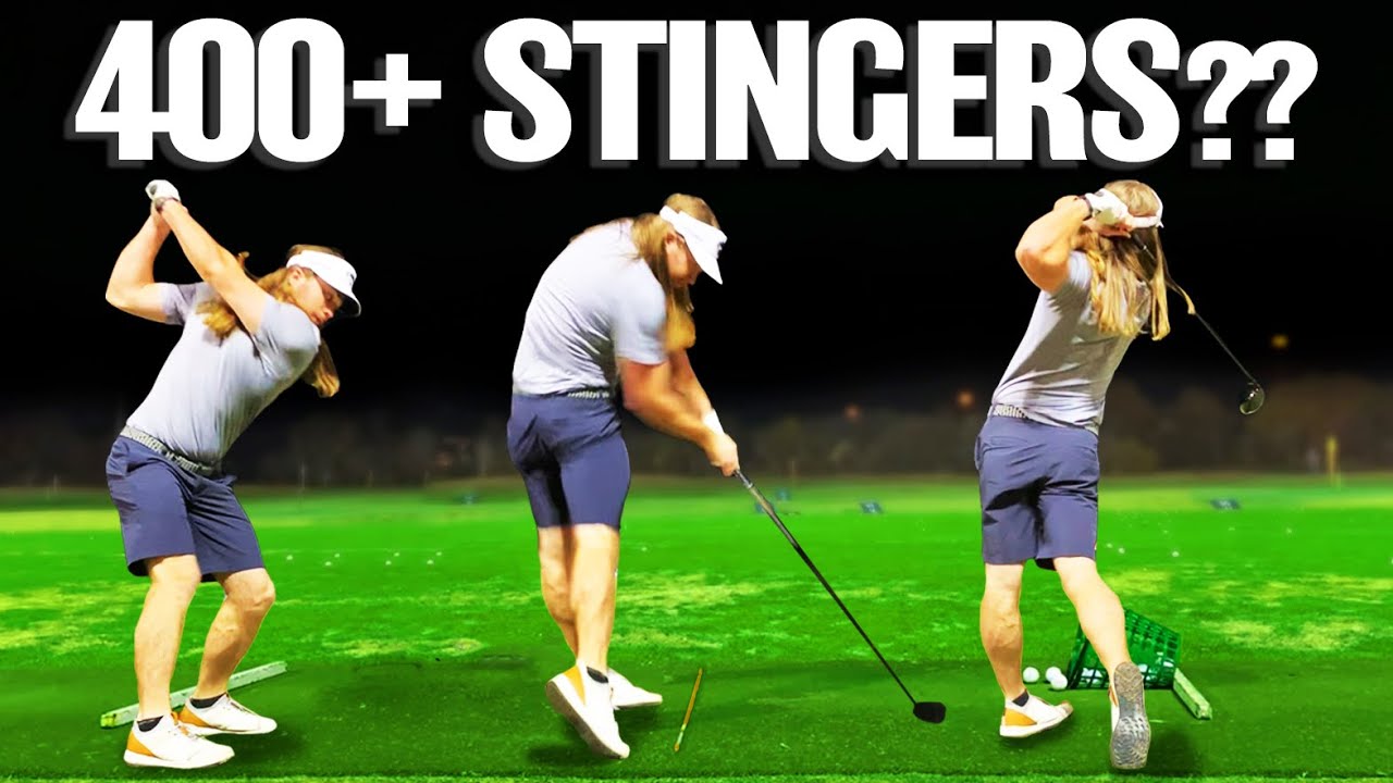 LIT RANGE Session Of A World Long Drive CHAMPION- (STINGERS and 400 YARD DRIVES?!)