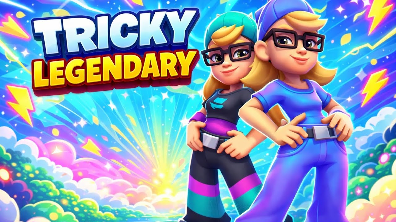 Subway surfers city Gameplay #65 TRICKY 5m LEGENDARY Skin!!!