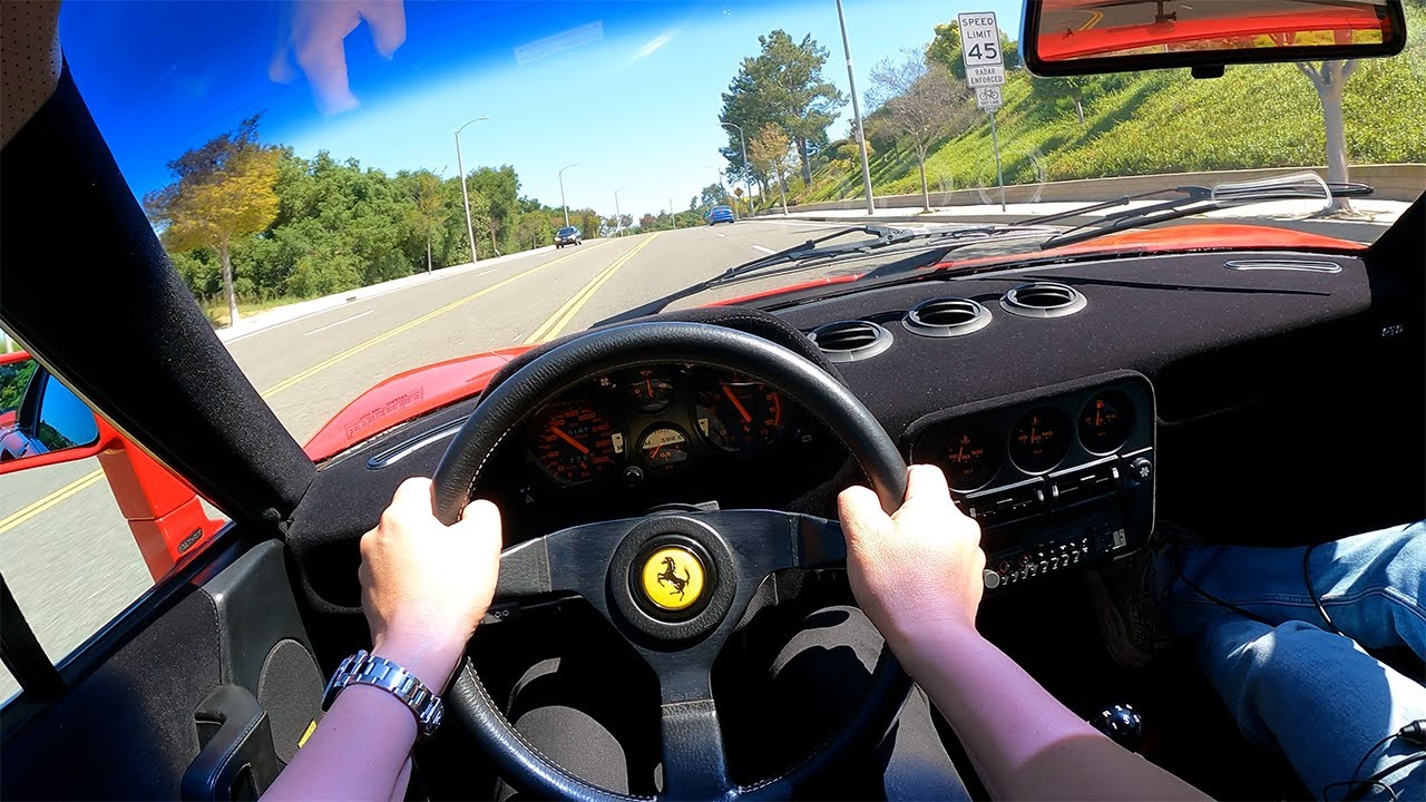 Ferrari 288 GTO 1985 года, полный обзор от первого лица, ASMR (бинауральный звук) | Коллекционер ...