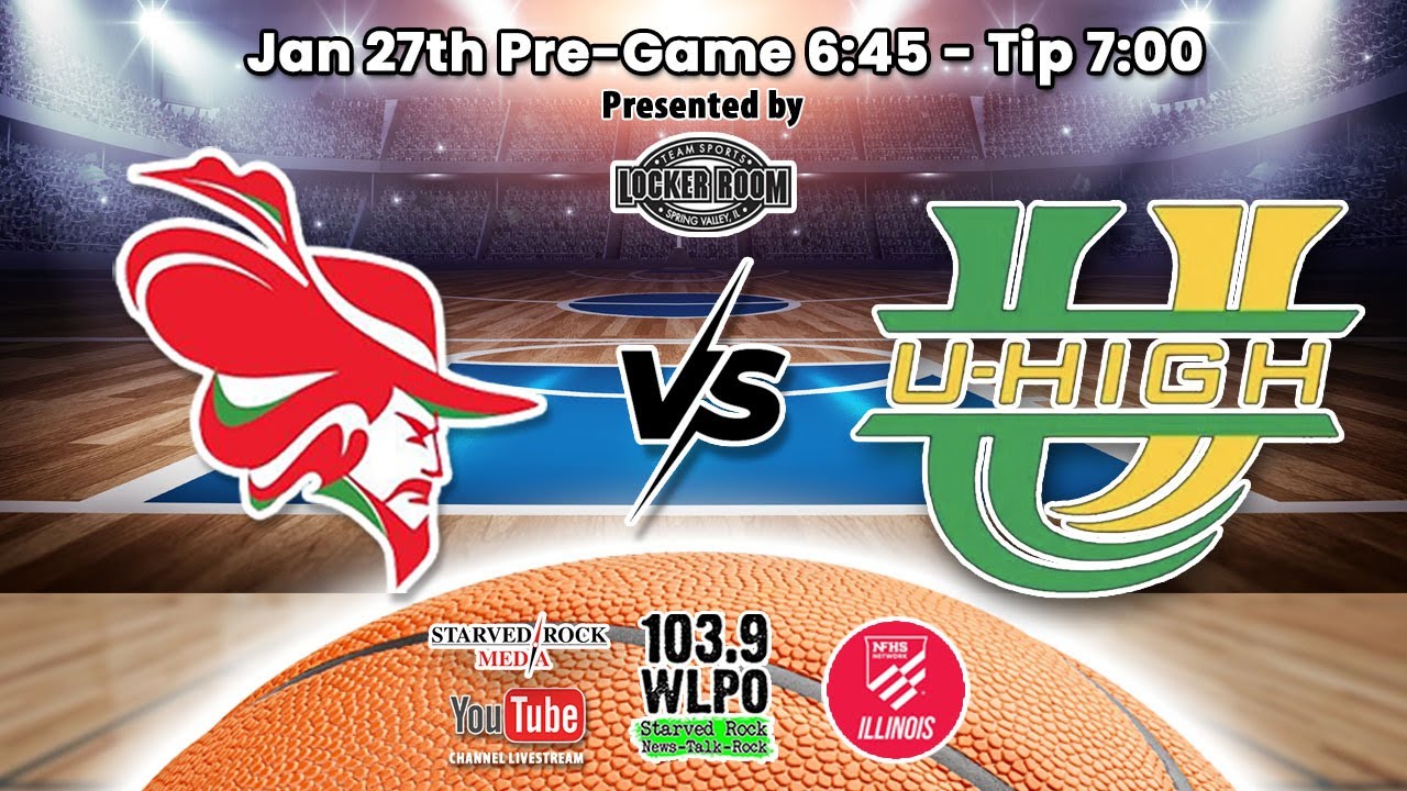 01-27-26 LP Cavaliers vs U-High Pioneers Boys Varsity Basketball Live Stream