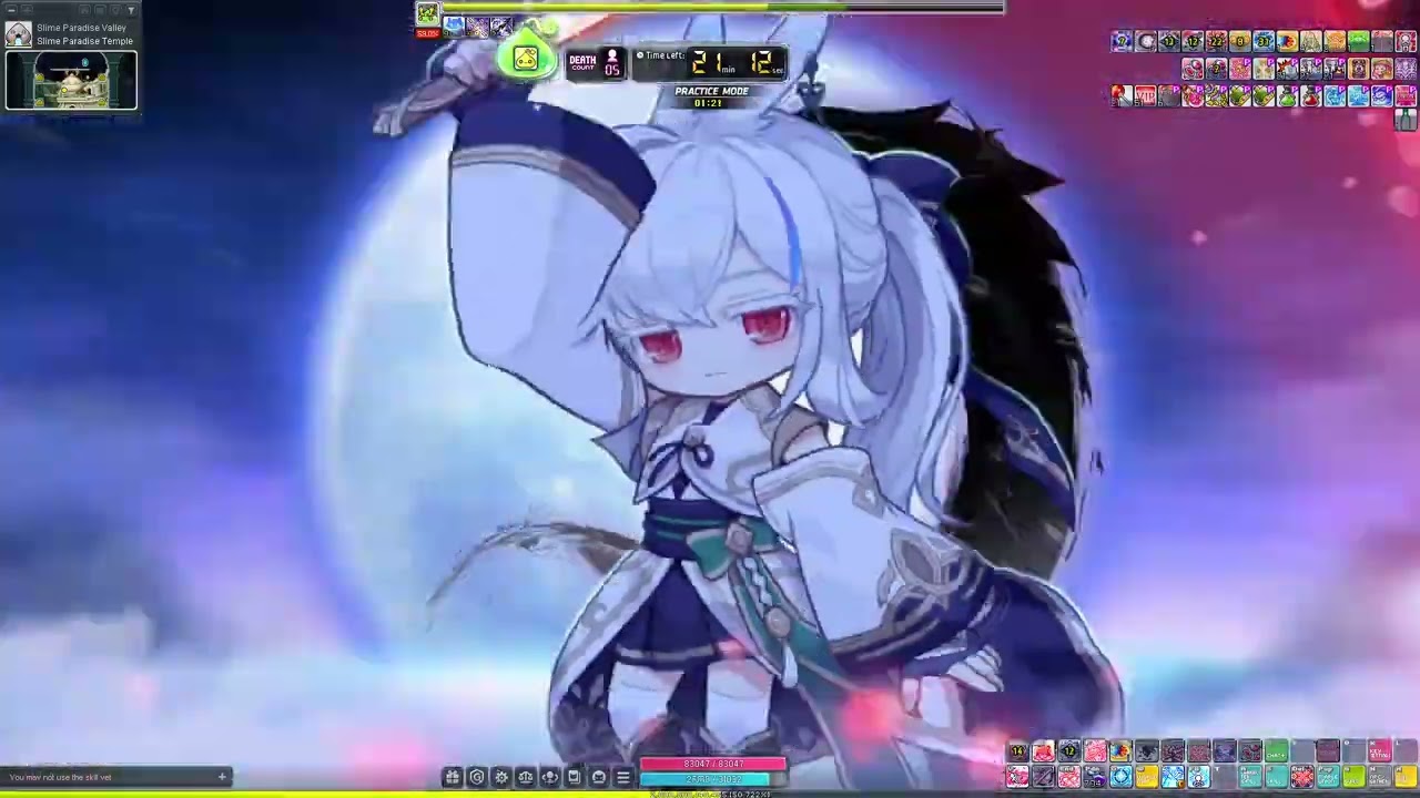 Maplesea Challenge World v2 Len Chaos Guardian Angel/Divine King Slime Solo