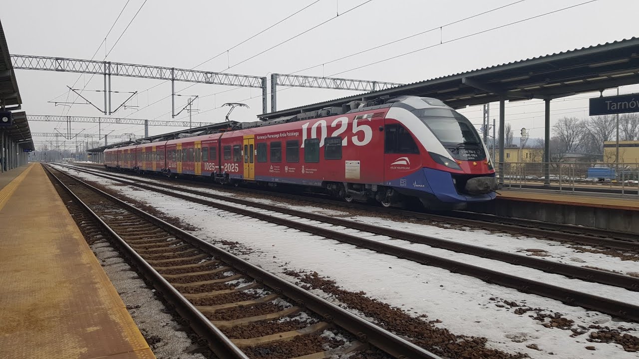 Kilka pociągów i rp1 w Tarnowie 