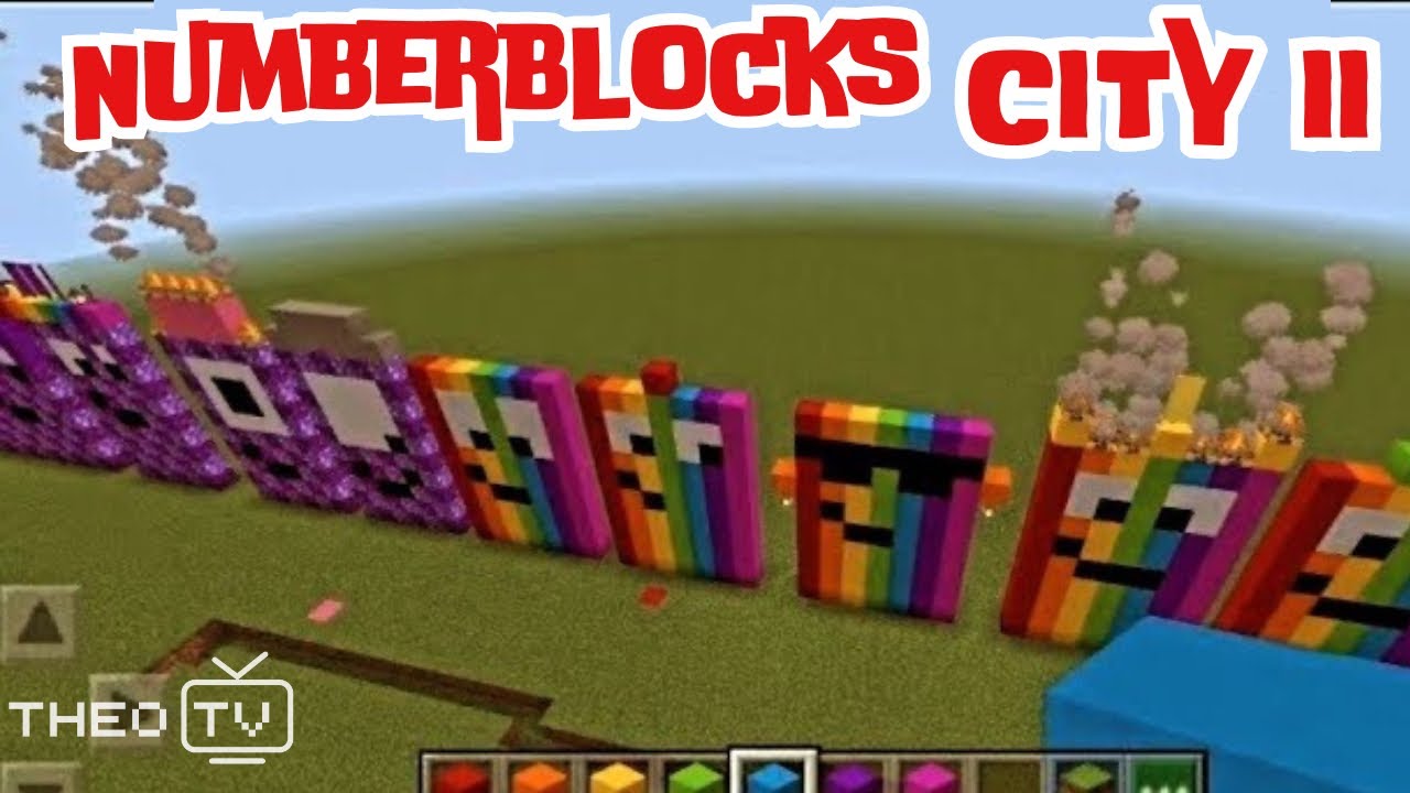 numberblocks Minecraft - city 2