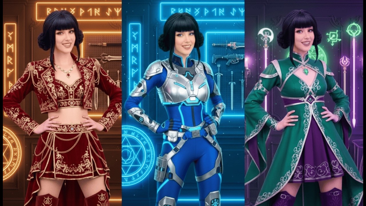 Spróbowała metamorfozy w stylu Zoey na modłę K-Pop 😱⚡ Energia Łowcy Demonów ODKRYTA!